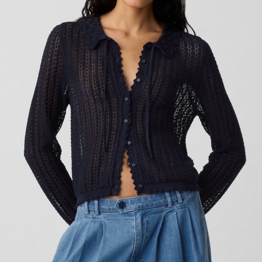 Gap x DOEN linen blend cardigan